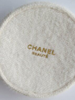 Chanel Beauté Round Cosmetic Bag / Pouch